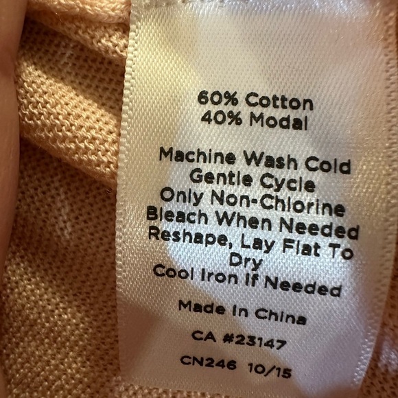 Talbots Thin Pink Sweater Size Large - Picture 5 of 6